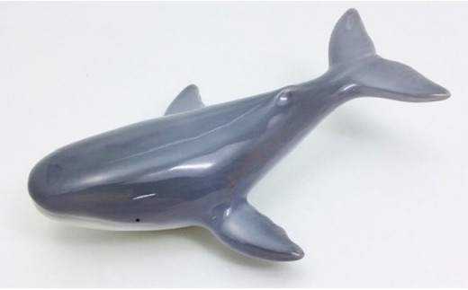 有田焼 海の生き物(1) シロクマ・クジラ・ペンギン 木台付 