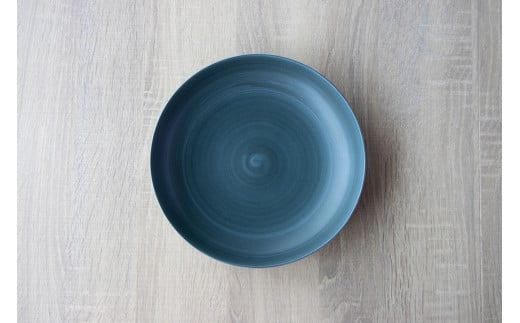 有田焼 Koselig-arita multi plate ネイビー 紺 プレート 2枚組 山忠