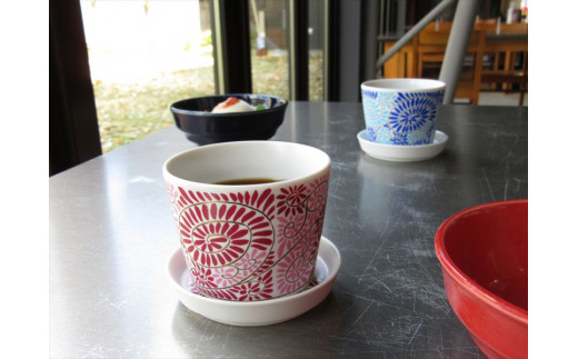 ARITA PORCELAIN LAB(アリタポーセリンラボ) JA蛸唐草&格子丸紋・