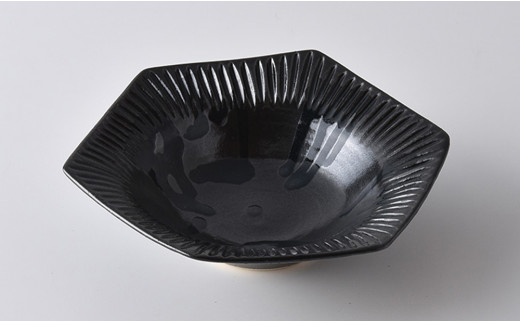 乃利陶窯 五臓六腑が喜ぶ【こくようせき】黒曜石鎬彫六角