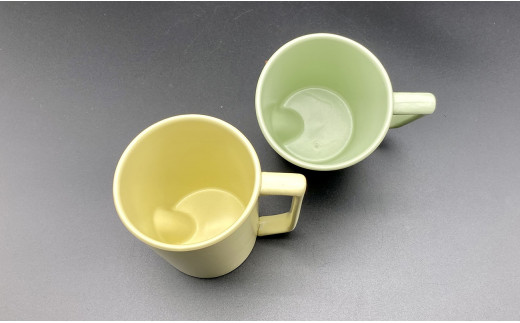 有田焼 伝作窯 ぶらんぶらん ペールカラーマグペアセット