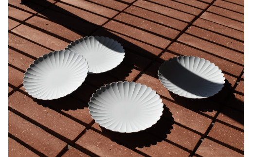 1616/ Palace Plate 160 4枚セット 有田焼 器 うつわ 食器 皿 グレ