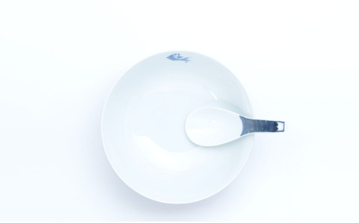 究極のラーメン鉢 日出国（レンゲ付）【まるぶん】 有田焼