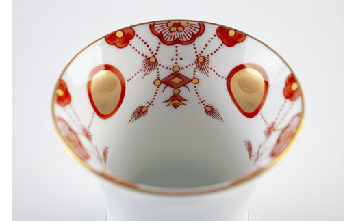 有田焼 其泉 酒器セット 酒グラス4個 片口1個【賞美堂本店