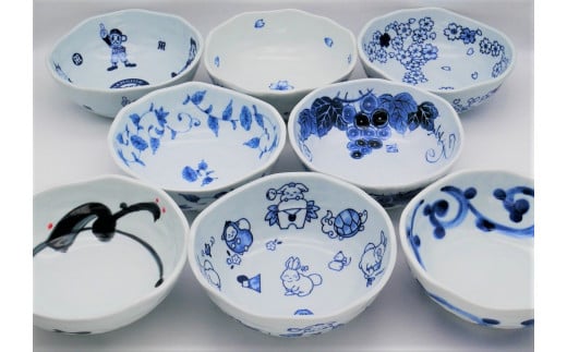 【器いろいろ】有田焼カレー 大サイズ4個入セット スパイ