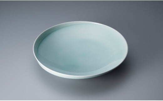 中仙窯 有田焼 青白磁鉢（中尾純作） A55-80
