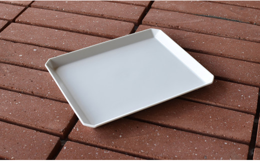 1616/ TY Square Plate 200 White 5枚セット【1616/arita japan】有田焼 食