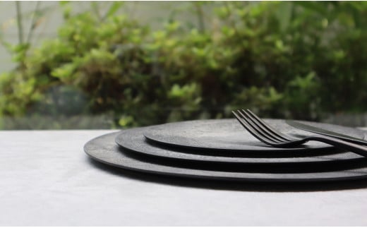 有田焼 moonsurfaceplate (L/M/S) 3枚組 フラットプレート ３枚セッ