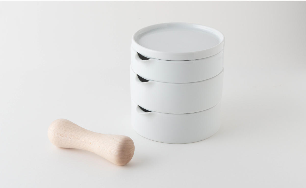 【コンパクトで多機能】SITAKU ５点セット【KIHARA】有田焼 蓋