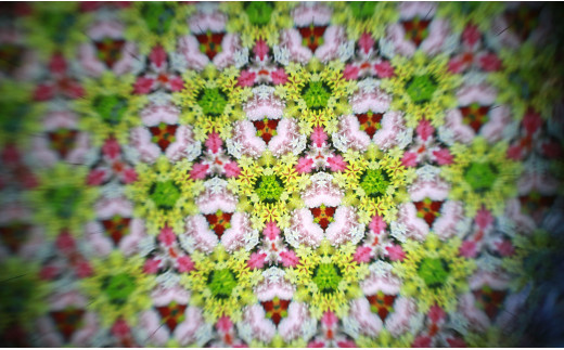 有田焼 万華鏡 香蘭社「メリーゴーランド(るり）」ペンダ