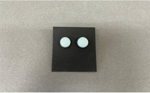 有田焼 月白ピアス 青磁 アクセサリー やきもの 伝統工芸 