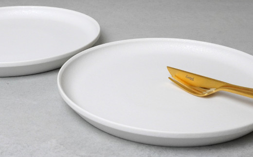 金善製陶所 210カット プレート スノー 2枚 有田焼 食器 器 