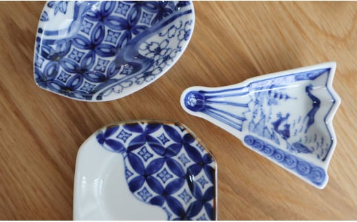 有田焼 染付コーデ 5点セット【まるふく】器 うつわ 食器 