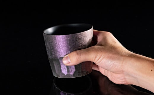 【泡が描く奇跡の模様】有田焼 麟 Lin Awa Old ロックカップ Pu