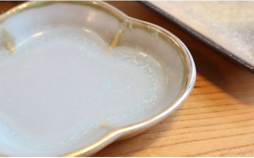 有田焼 mamekozara（Gold・Green）4枚セット【まるふく】食器 器 