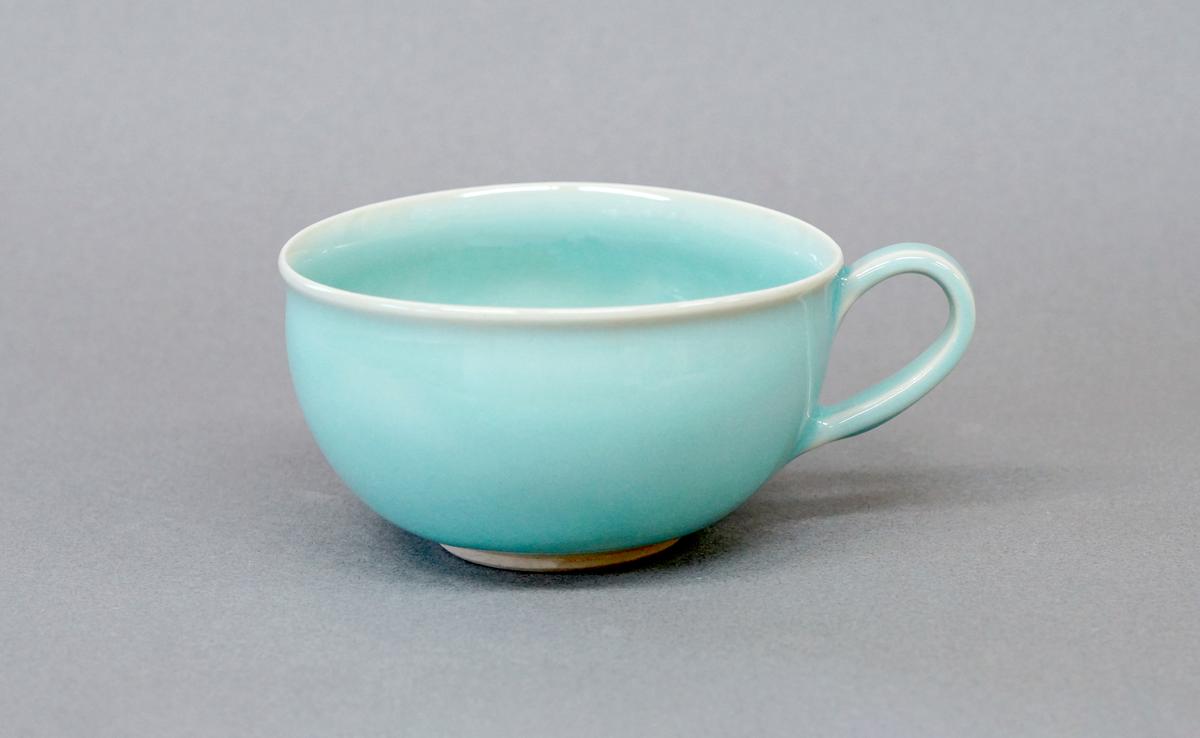 有田焼 翡翠スープ碗 2個セット【梶原大敬 茂正工房】器 う