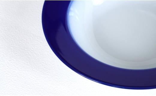 有田焼 コバルトライン・ペアスープボウル【香蘭社】食器 