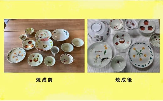 【平日限定】2名様分 親子で体験！有田焼シール転写体験チ