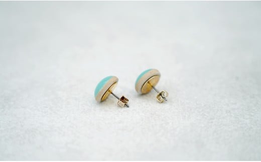 有田焼 翡翠ピアス 【 茂正工房 】 梶原大敬 陶器 ピアス ア