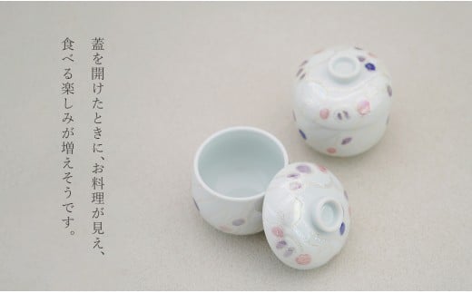 有田焼 蒸し碗 セット（ジュエリー）【田清窯】食器 器 う
