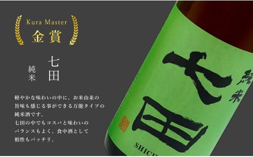 《The SAGA 認定酒》さがん酒 東一 山田錦 特別純米酒 / 七田 