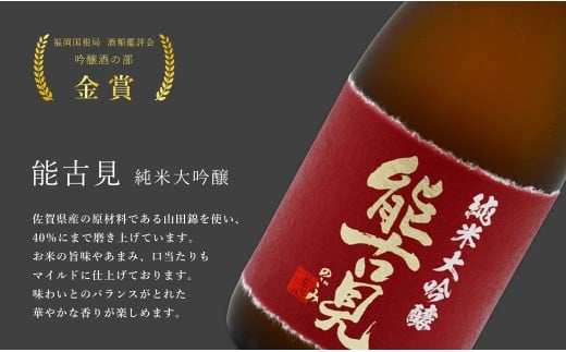 《The SAGA 認定酒》さがん酒 大賞受賞 純米大吟醸酒 宮の松 /