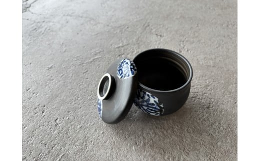 有田焼 ひさご タコ唐草 茶碗蒸し碗 ペアセット【山忠】 食