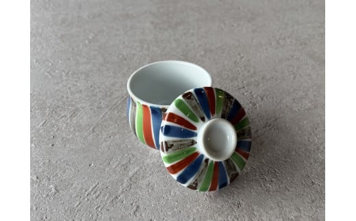 有田焼 ひさご 十草 茶碗蒸し碗 ペアセット【山忠】食器 器