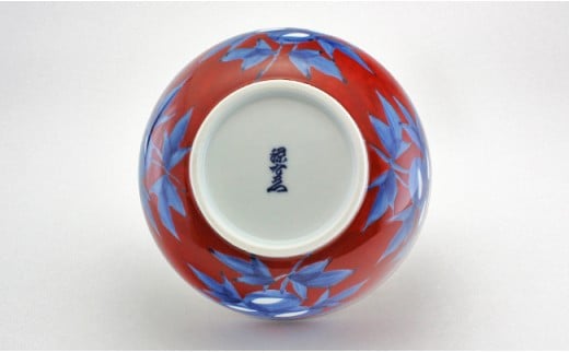 源右衛門窯 赤濃牡丹絵 器 食器 麺鉢 鉢 盛鉢 どんぶり 有田