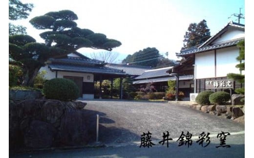 藤井錦彩作 陶器 窯変金彩湯呑みペアセット 有田焼 A16-10