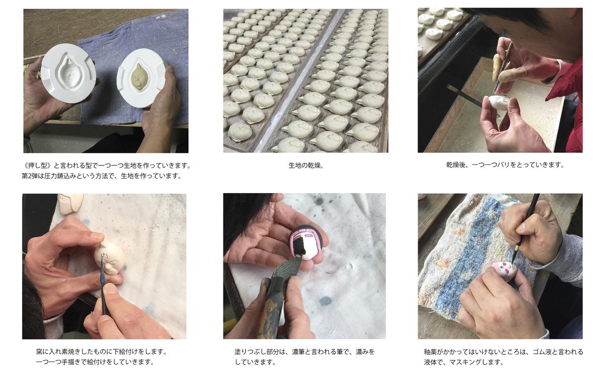 有田焼 キン肉マン 箸置き 赤絵 12個セット 24to3【西富陶磁