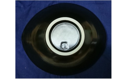 黒マットのサラダボール大・小セット 九州特産品販売 A12-16