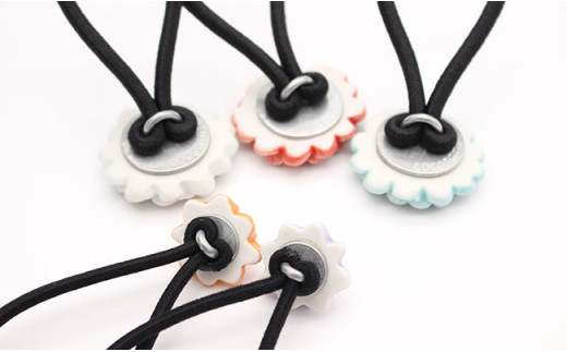 髪にアクセントプラス フラワーヘアゴム5個セット cocosara 