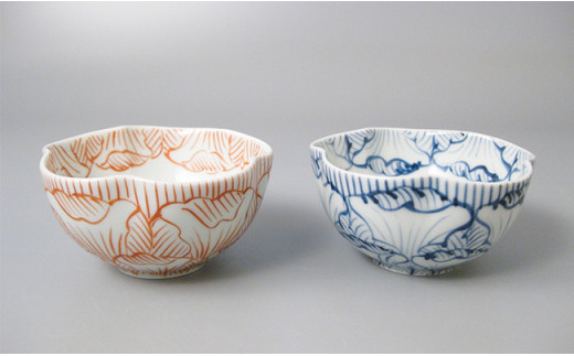 食卓セットD（Only碗・鉢2・小鉢2・飯碗湯呑2・箸置2）大慶 A