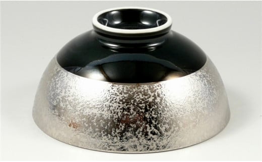 金濃・プラチナ濃黒釉掛分 組茶碗 三光堂 お茶碗 おちゃわ