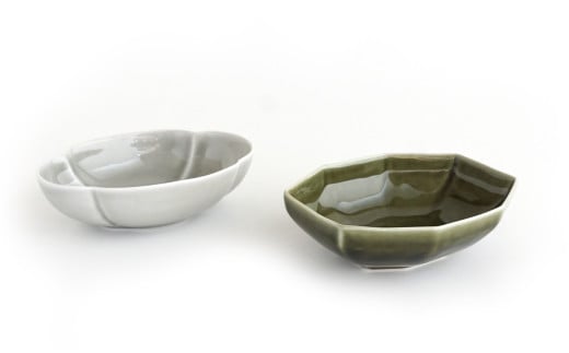 金善製陶所 小鉢 2種 4点セット 有田焼 皿 計4枚 取り皿 食器