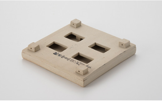  乃利陶窯 鬼門お祓い 龍神陶箱 2個組 A3400-1