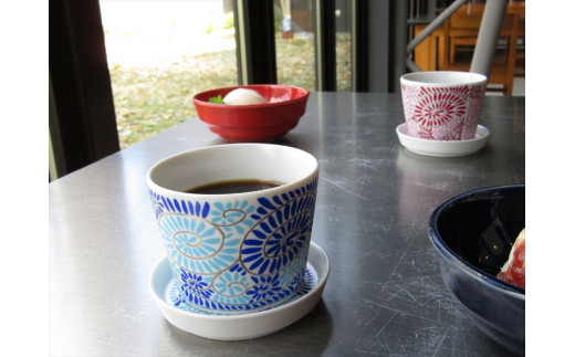 ARITA PORCELAIN LAB(アリタポーセリンラボ) JB蛸唐草&格子丸紋・