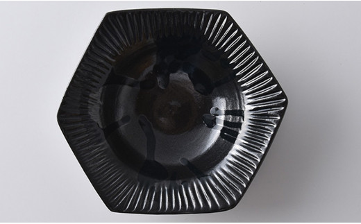 乃利陶窯 五臓六腑が喜ぶ【こくようせき】黒曜石鎬彫六角