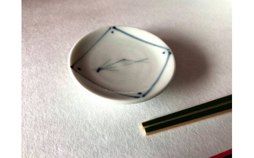 【十四代李参平】 お手塩皿5枚セット 有田焼 小皿 取り皿 5