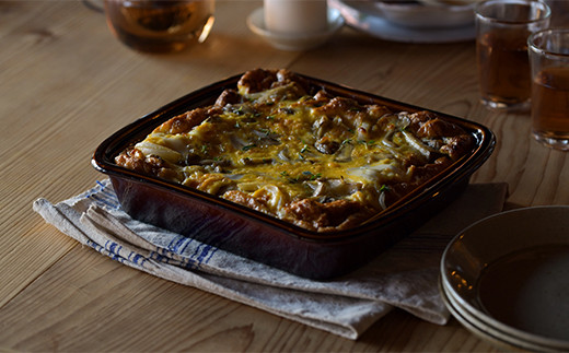 有田焼 ベイクウェア103 アメ グラタン皿 【ヤマト陶磁器】