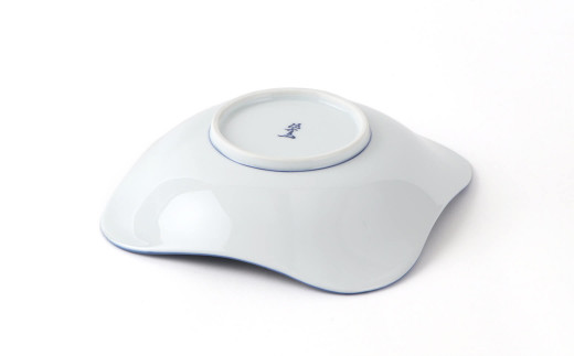 源右衛門窯 染錦縁茄子 角型 鉢 器 食器 鉢 茄子 野菜 有田