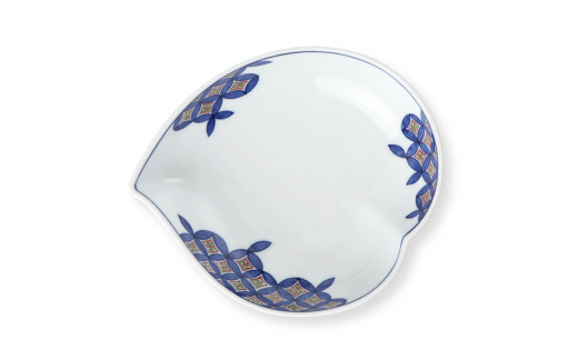 源右衛門窯 染錦七宝紋 鉢 5個セット 器 食器 取鉢 サラダ 