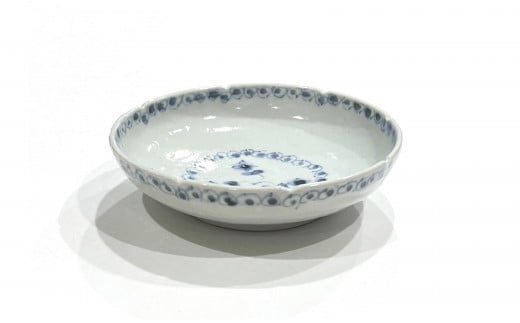 有田焼 工房禅 横田翔太郎 染付 すみれ 縁切深皿 初期伊万