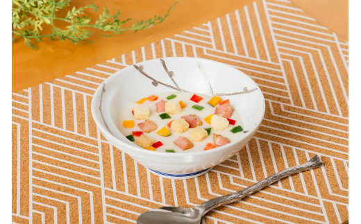 有田焼 其泉 楕円皿 小鉢 樹氷 2点セット【賞美堂本店】器 