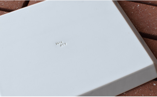 1616/ TY Square Plate 200 White 5枚セット【1616/arita japan】有田焼 食