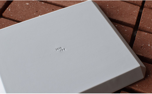 1616/ TY Square Plate 200 Grey 5枚セット【1616/arita japan】有田焼 食