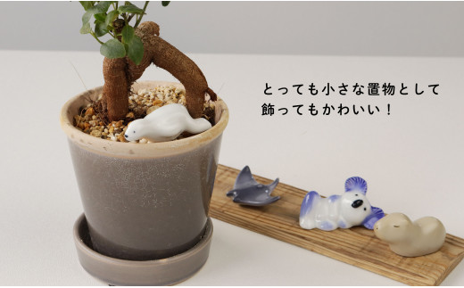 人気のアニマル 箸置き4個セット 有田焼 SPECIAL THANKS A14-149