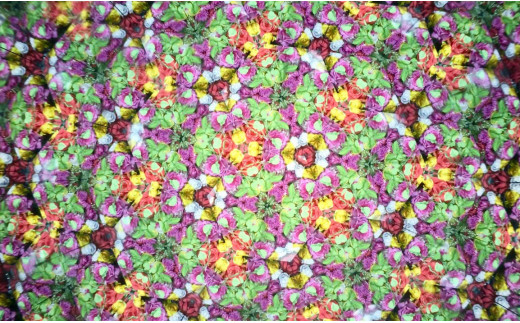 有田焼 万華鏡 香蘭社「亀甲地紋」ペンダント A70-141