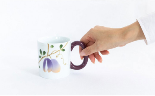 深川製磁 有田焼 なごみ アケビ 珈琲 マグ・プレート 食器 